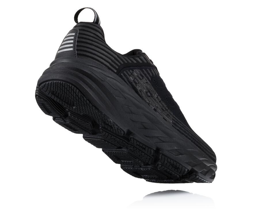 Zapatillas Running Hoka One One Hombre - Bondi 6 - Negras - IRM507698